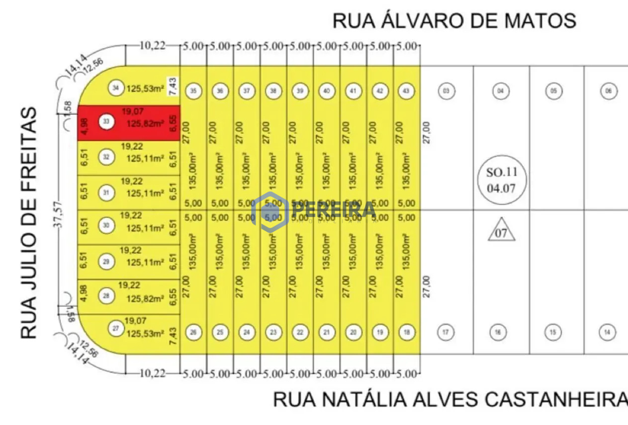 Terreno à Venda - 125m² - Jardim dos Pinheiros, Votuporanga - Foto 2