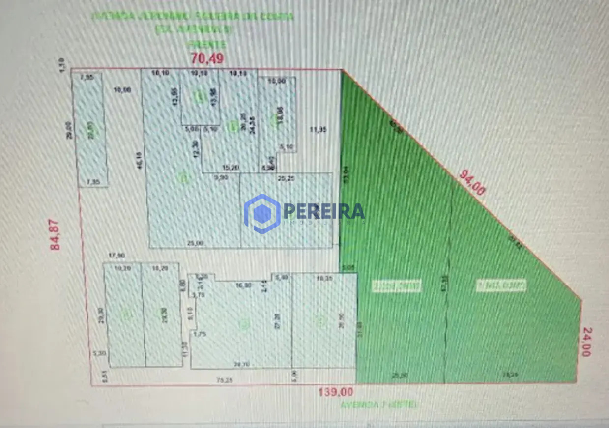 Terreno à venda, 3589 m² por R$ 5.383.500,00 - Pozzobon - Votuporanga/SP - Foto principal