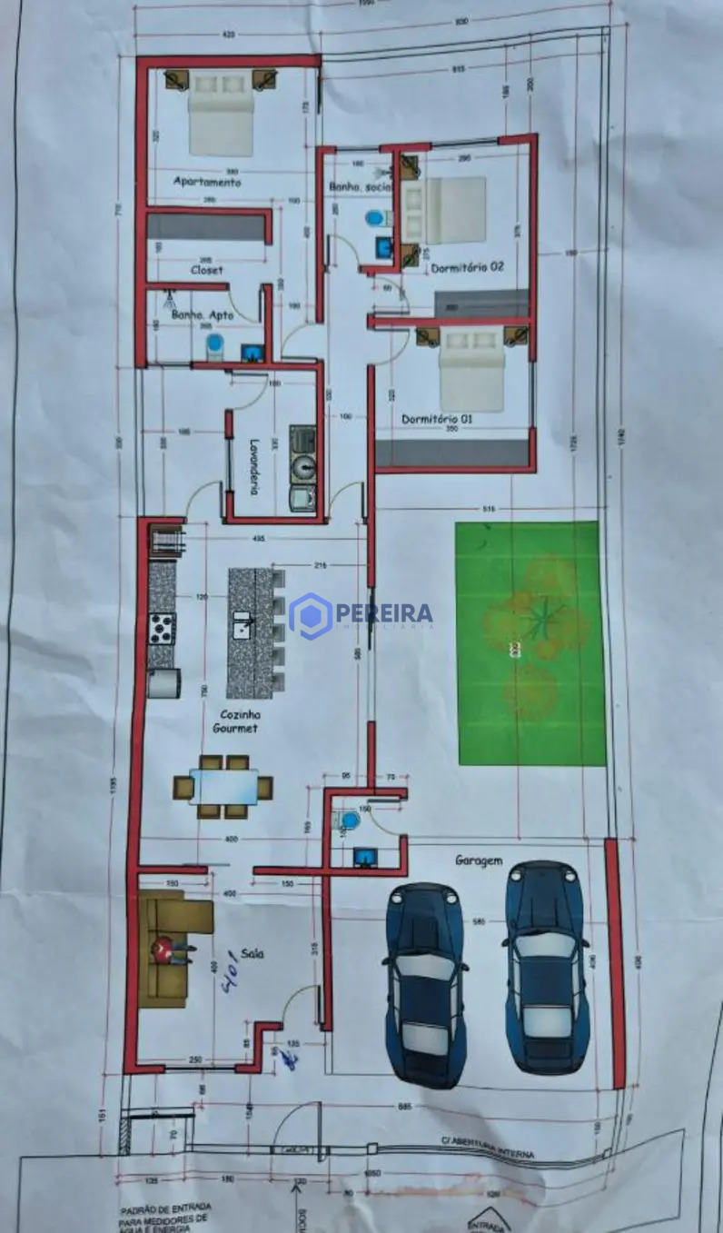 Casa para Venda - 3 dorms, 1 suítes - Quinta do Moro, Votuporanga - R$ 720.000 - Foto principal
