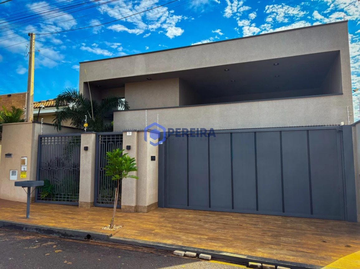 Casa Moderna com Pé-Direito Duplo, Suíte e Quintal Amplo - Jardim Residencial Eulália - Foto 3