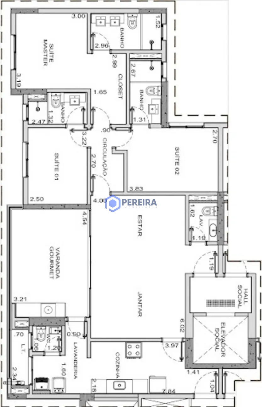 Apartamento com 3 dormitórios à venda, 127 m² por R$ 1.500.000,00 - Reserva da Mata - São José do Rio Preto/SP - Foto 5