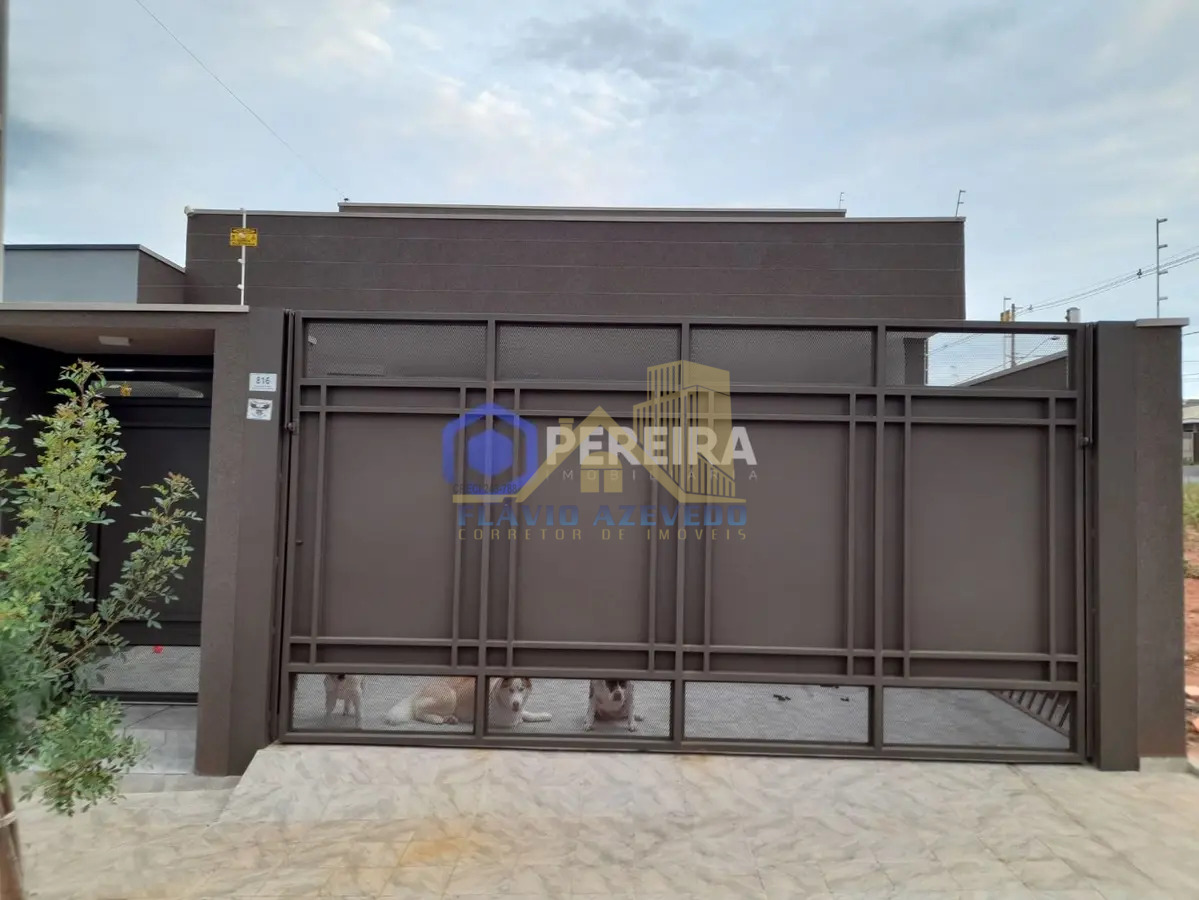 Casa para Venda - 3 dorms, 1 suítes - Jardim Residencial Eulália, Votuporanga - Foto principal