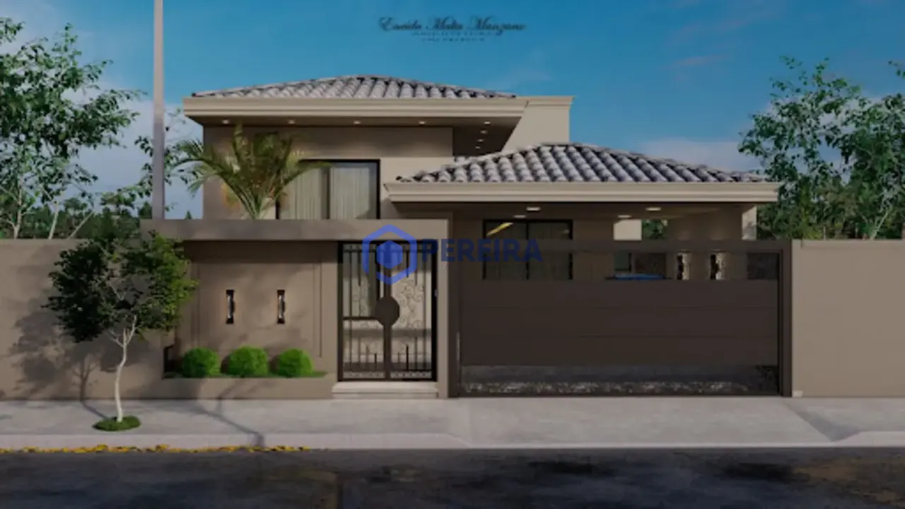 Casa com 3 dormitórios à venda, 125 m² por R$ 450.000,00 - Jardim Residencial Moriá - Votuporanga/SP - Foto principal