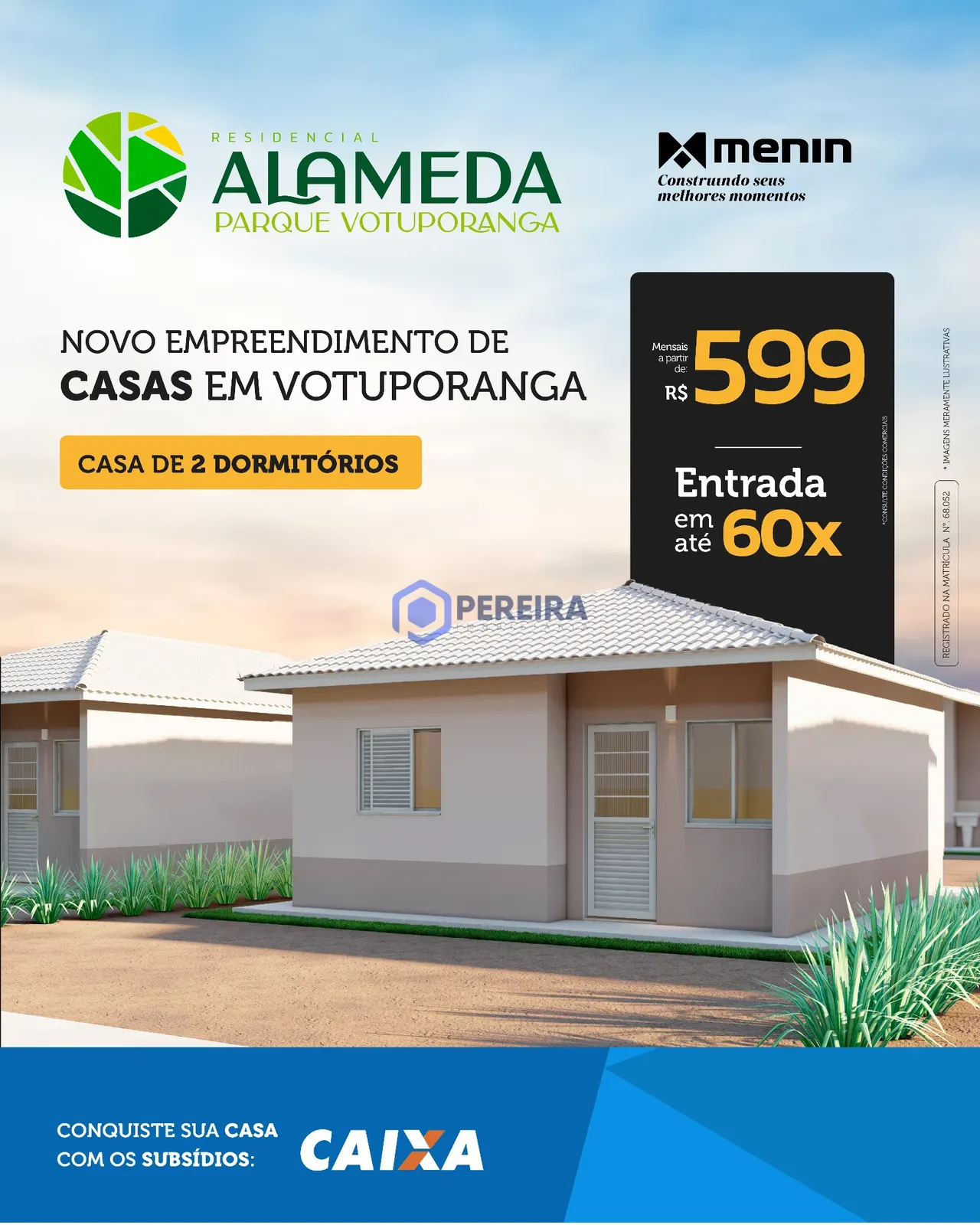 Casa à Venda - 2 Dorms - Alameda Parque Votuporanga - Foto principal